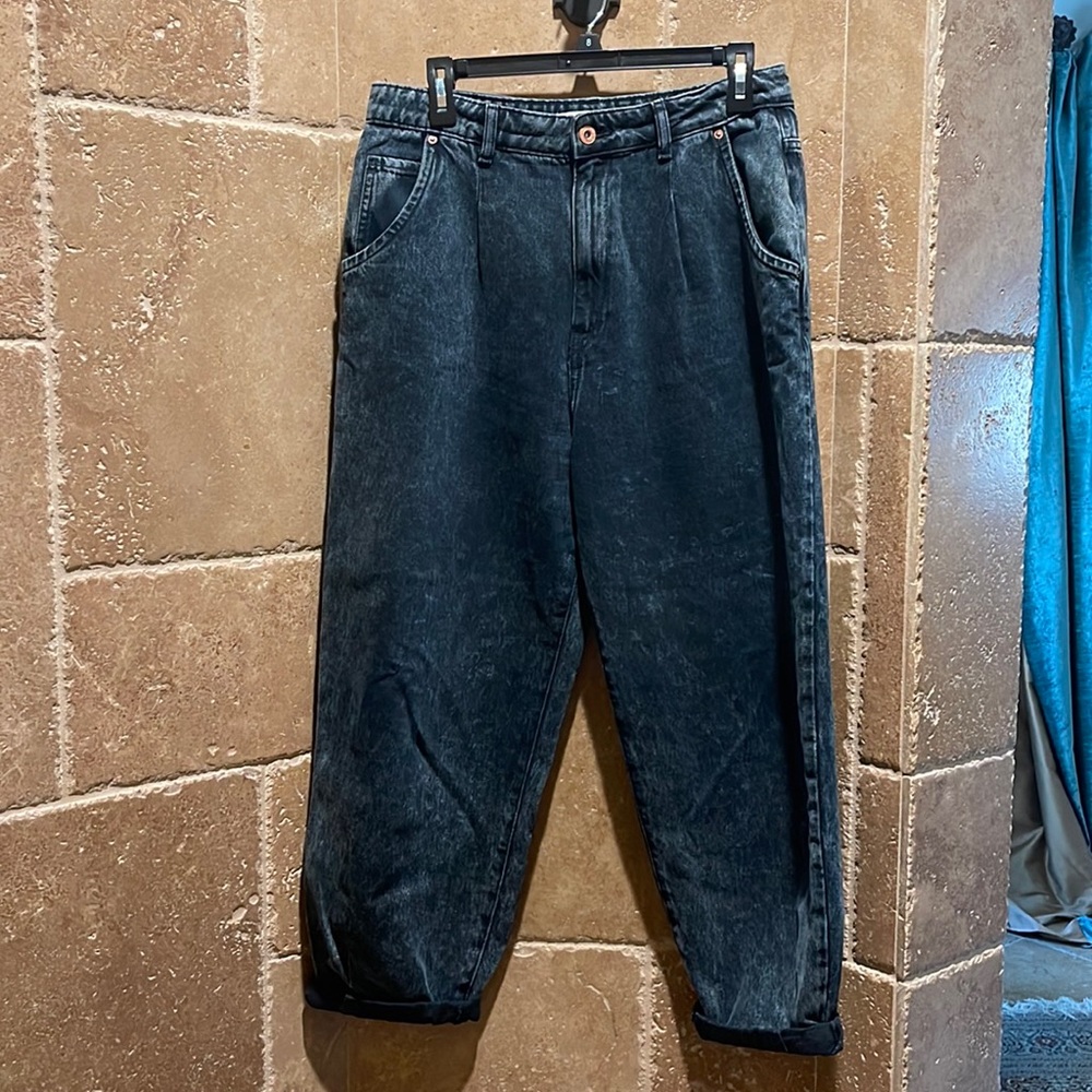 ZARA high rise jeans